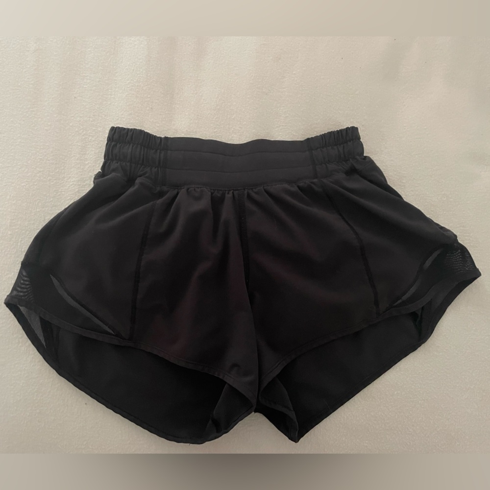 Black lululemon shorts